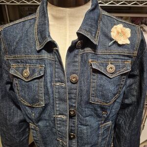 Classic Blue Denim Jean Jacket